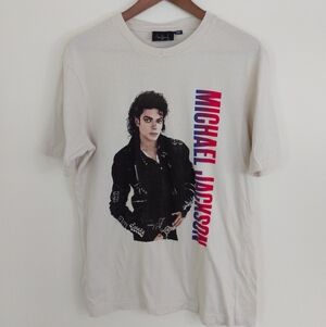Michael Jackson BAD Tous 88 T Shirt Reprint 2018 Size Medium
